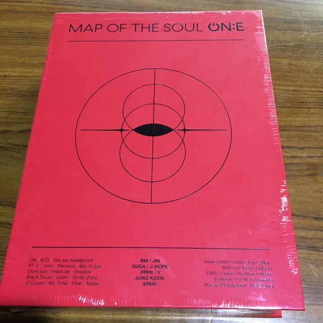 エンタメ/ホビーbts  map of the soul on:e