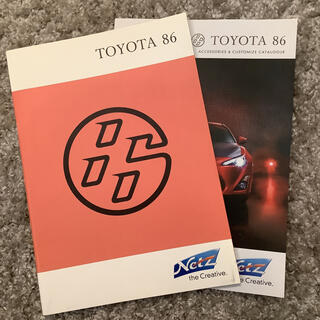 トヨタ(トヨタ)のトヨタ 86 ハチロク カタログ OPカタログ(カタログ/マニュアル)