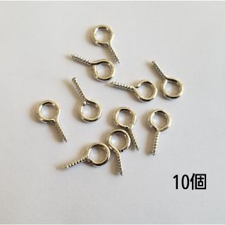 ヒートン キャップ 12mm(シルバー)(各種パーツ)