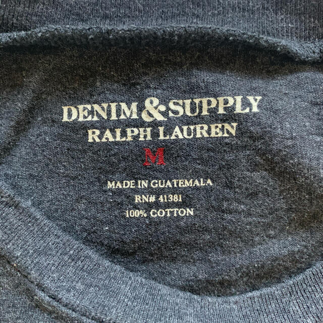 Denim & Supply Ralph Lauren(デニムアンドサプライラルフローレン)のデニム&サプライ ラルフローレン 長袖Tシャツ メンズのトップス(Tシャツ/カットソー(七分/長袖))の商品写真