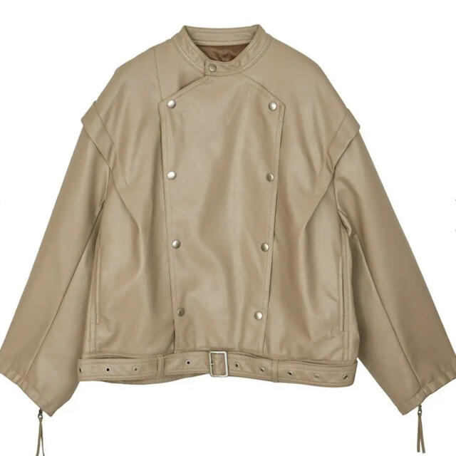 Ameri vintage retro fake leather jacket