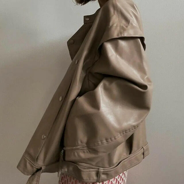 Ameri vintage retro fake leather jacket 3