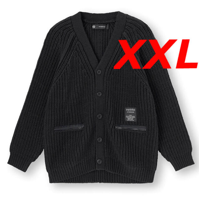 GU×UNDERCOVER ローゲージオーバーサイズカーディガン  XXL