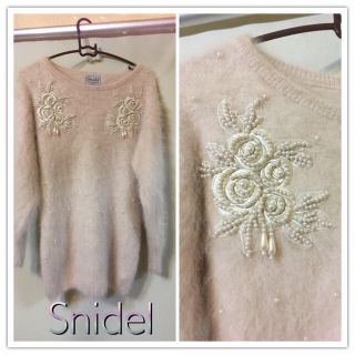 スナイデル(SNIDEL)のふわふわ♡ニットワンピース Snidel お値段の交渉🆗です(ミニワンピース)