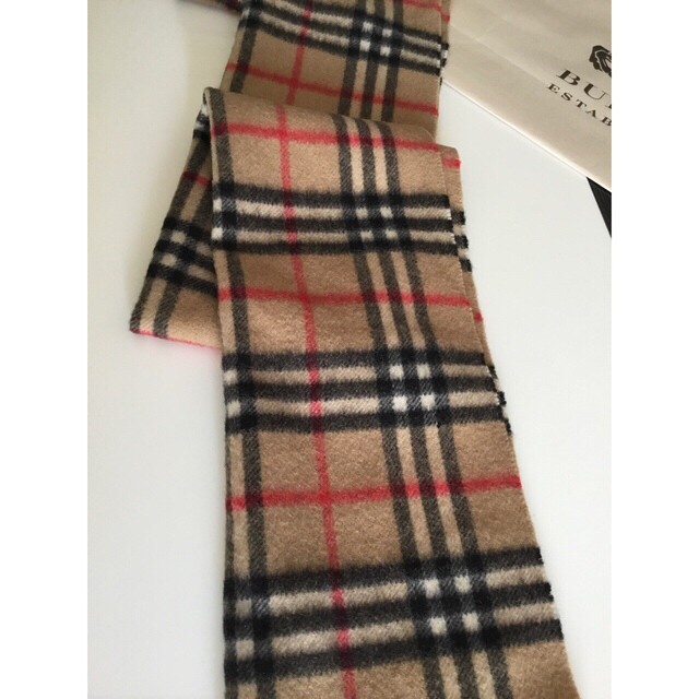 BURBERRY(バーバリー)のBURBERRY ⭐マフラー チェック カシミヤ 100% レディースのファッション小物(マフラー/ショール)の商品写真