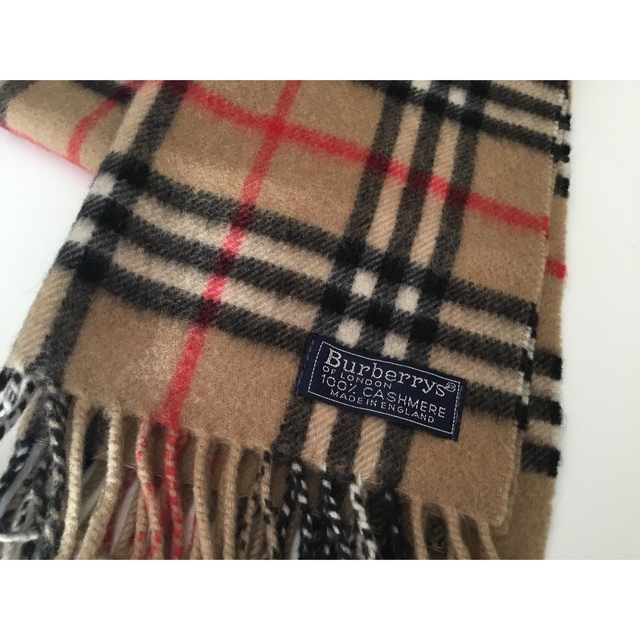 BURBERRY(バーバリー)のBURBERRY ⭐マフラー チェック カシミヤ 100% レディースのファッション小物(マフラー/ショール)の商品写真