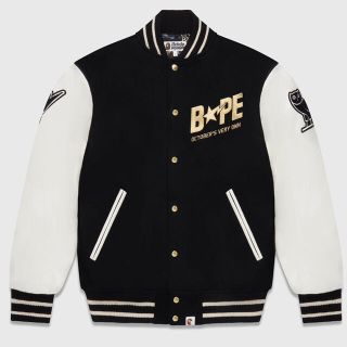 OVO BAPE VARSITY JACKETスタジャン