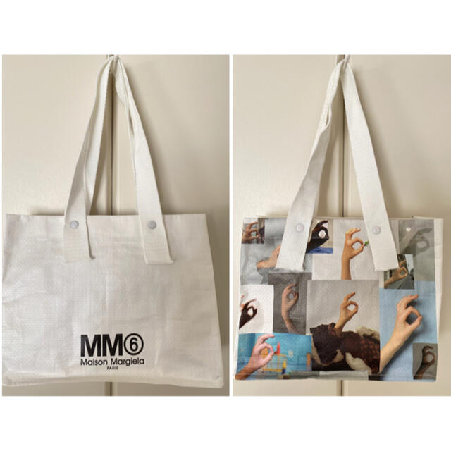 Maison Martin Margiela(マルタンマルジェラ)のMM6 メゾンマルジェラ ショッパー ショップ袋 トートバッグ レディースのバッグ(トートバッグ)の商品写真