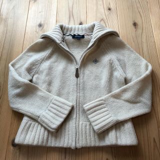 バーバリー(BURBERRY)のバーバリーキッズ　ジップアップニット　140サイズ(ニット)