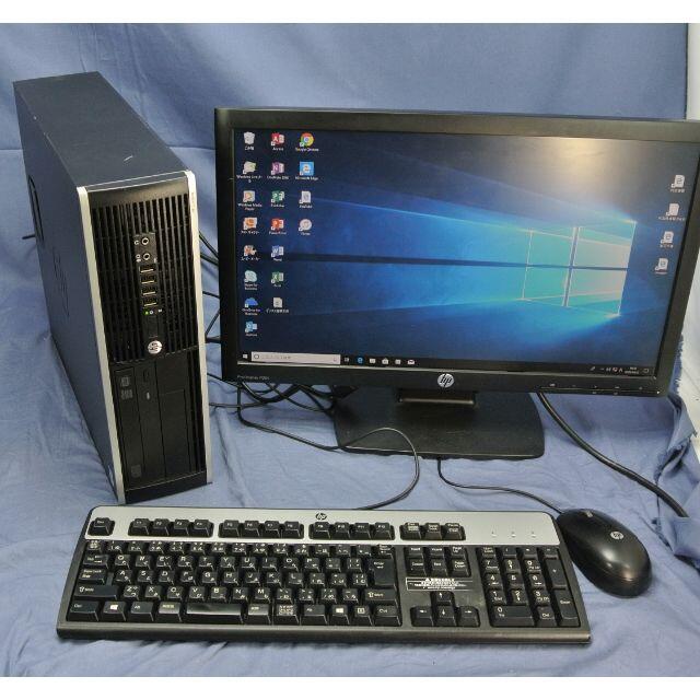 安速SSDパソコン一式 HP 6300/モニター/無線/Office注意事項