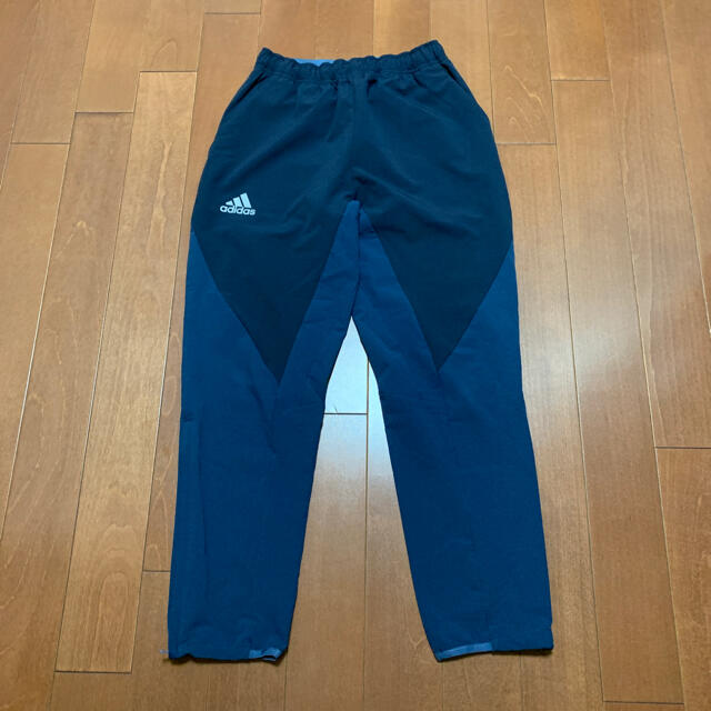 adidas(アディダス)のadidas  パンツ　kids160cm  ネイビー&ブラック　2本セット キッズ/ベビー/マタニティのキッズ服男の子用(90cm~)(パンツ/スパッツ)の商品写真