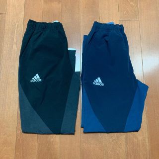 アディダス(adidas)のadidas  パンツ　kids160cm  ネイビー&ブラック　2本セット(パンツ/スパッツ)