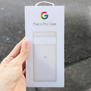 グーグルピクセル(Google Pixel)のPixel6 Pro 純正ケース ホワイト(Androidケース)