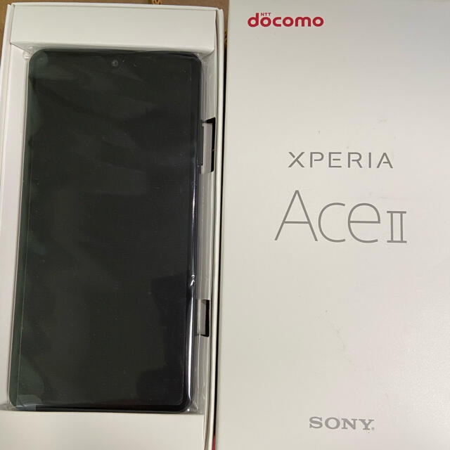 39%割引 一番の SONY Xperia Ace II SO-41B ブラック スマートフォン 新商品通販 SONY Xperia ドコモ ブラック SO-41B II Ace スマートフォン本体