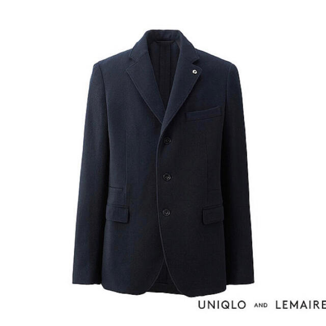LEMAIRE(ルメール)のユニクロアンドルメール　ウールカシミヤジャケット メンズのジャケット/アウター(テーラードジャケット)の商品写真