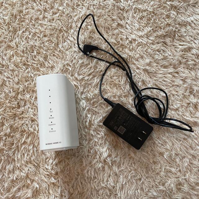 WiMAX HOME02 Wi-Fi スマホ/家電/カメラのPC/タブレット(PC周辺機器)の商品写真