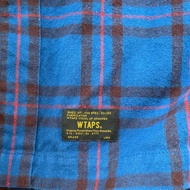 W)taps(ダブルタップス)のWTAPS FROCK LS L BLU チェック 171GWDT-SHM02S メンズのトップス(シャツ)の商品写真