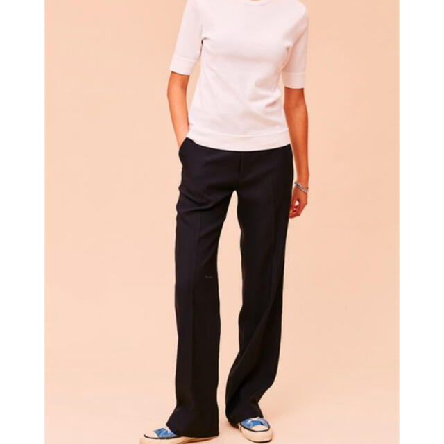 Shinzone  CENTER PRESS PANTS*ブラックレディース