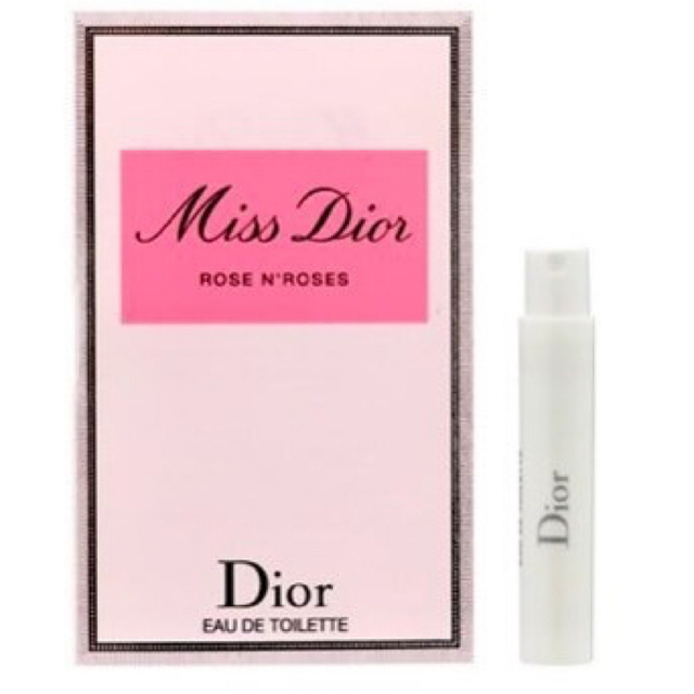 Dior(ディオール)の【DIOR】ディオール ミスディオール ローズ&ローズ 香水サンプル  コスメ/美容の香水(香水(女性用))の商品写真