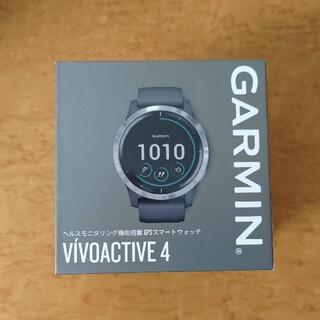 ガーミン(GARMIN)のGarmin vívoactive 4  foot pod付き(腕時計(デジタル))