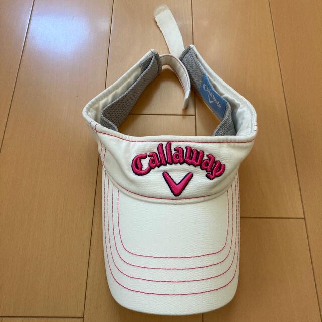 Callaway(キャロウェイ)のサンバイザー レディースの帽子(キャップ)の商品写真