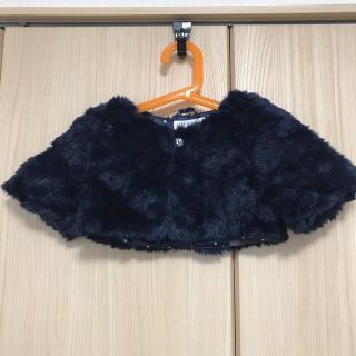 エイチアンドエム(H&M)の女の子　新品　ファーボレロ　H&M 110(ドレス/フォーマル)