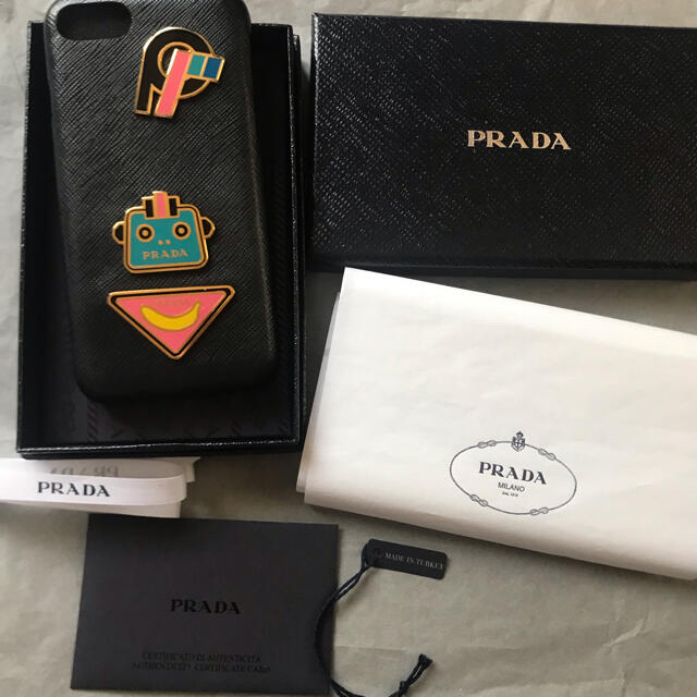 PRADA(プラダ)のプラダ iPhone7 iPhone8 iPhoneSE スマホケース　 スマホ/家電/カメラのスマホアクセサリー(iPhoneケース)の商品写真