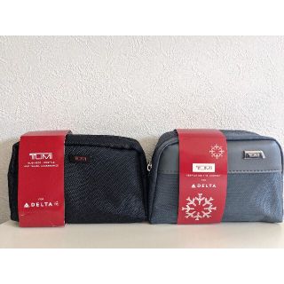 トゥミ(TUMI)のTUMI製 デルタ航空 ポーチ 新品2個セット(トラベルバッグ/スーツケース)