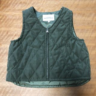 ユナイテッドアローズグリーンレーベルリラクシング(UNITED ARROWS green label relaxing)の新品未使用　ユナイテッドアローズ　ダウンベスト　95㎝(ジャケット/上着)