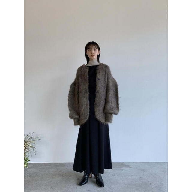 CLANE COLOR MOHAIR SHAGGY CARDIGAN クラネ レディースのトップス(カーディガン)の商品写真