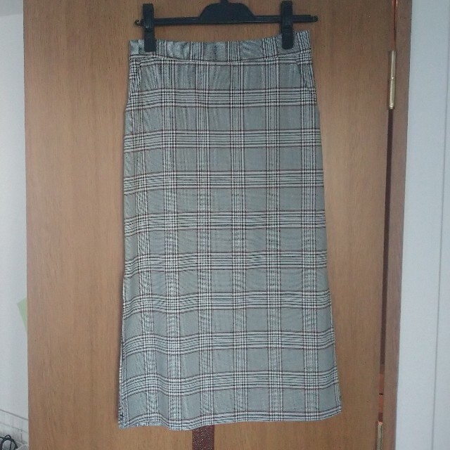 STYLE DELI(スタイルデリ)のチェックタイトスカート レディースのスカート(ひざ丈スカート)の商品写真