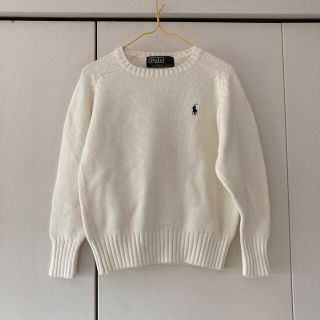 ポロラルフローレン(POLO RALPH LAUREN)のラルフローレン キッズ　ニット セーター　身幅38センチ　着丈43センチ(ニット)