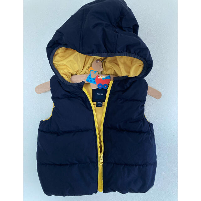 新品未使用 Baby GAPの中綿リバーシブルベスト thebrazilian.co.uk