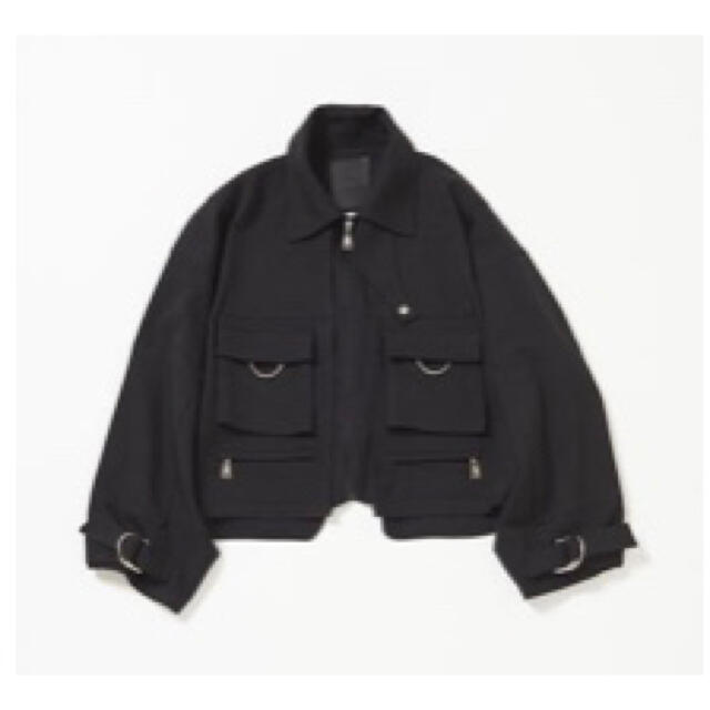 Docking Over Layered Blouson(Black)