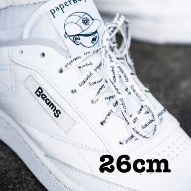 Reebok × PAPERBOY × BEAMS  Club C靴/シューズ