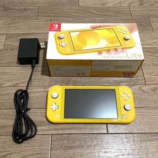 ニンテンドースイッチ(Nintendo Switch)の※けんちむ様※【中古】Nintendo Switch Lite イエロー(家庭用ゲーム機本体)