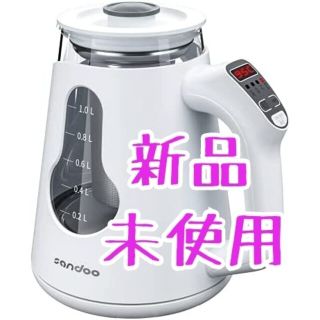 電気ケトル　Sandoo KE1220  容量1L(電気ケトル)