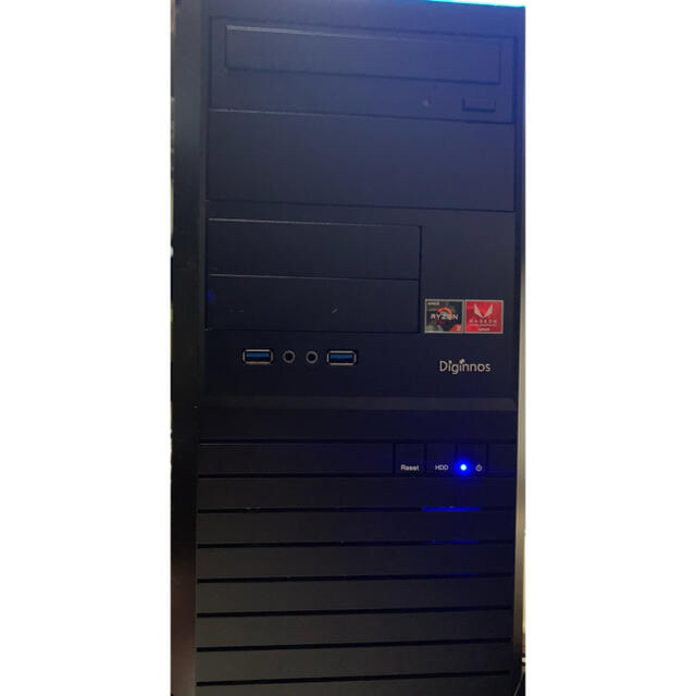 格安 中古ゲーミングパソコン Ryzen7 i7-9700F相当 NVMe+HDD