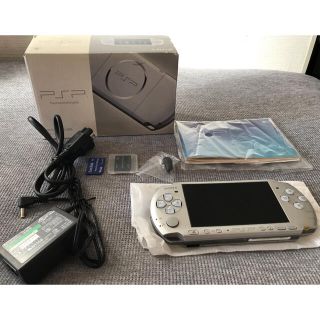 プレイステーションポータブル(PlayStation Portable)のPSP-3000 ミスティックシルバー (携帯用ゲーム機本体)