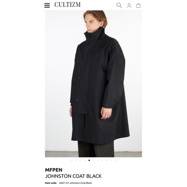 mfpen　JOHNSTON COAT 新品　21AW