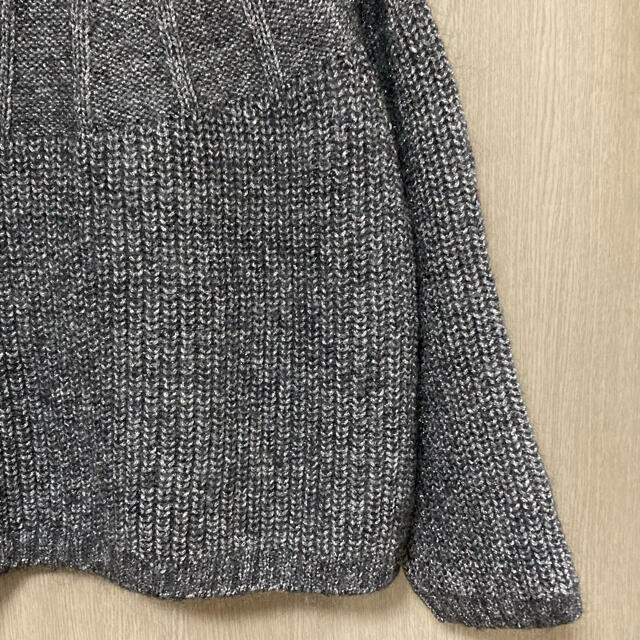 IENA(イエナ)のIENA✨美品　シルバーのラメが華やかなニット🧶 レディースのトップス(ニット/セーター)の商品写真