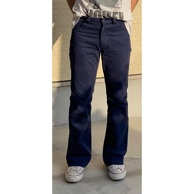 Levi's(リーバイス)の60s〜70s リーバイス646-62 BIG E モールスキン　フレアパンツ メンズのパンツ(デニム/ジーンズ)の商品写真