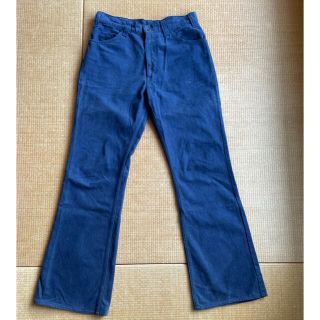 リーバイス(Levi's)の60s〜70s リーバイス646-62 BIG E モールスキン　フレアパンツ(デニム/ジーンズ)