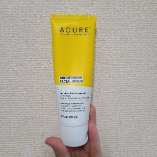 コスメキッチン(Cosme Kitchen)のACURE BRIGHTENING FACIAL SCRUB(ゴマージュ/ピーリング)