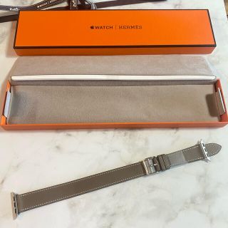 レア！新品未使用  Apple Watch HERMES エトゥープ