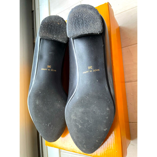 UNITED ARROWS(ユナイテッドアローズ)のユナイテッドアローズ  パンプス  ブラック レディースの靴/シューズ(ハイヒール/パンプス)の商品写真