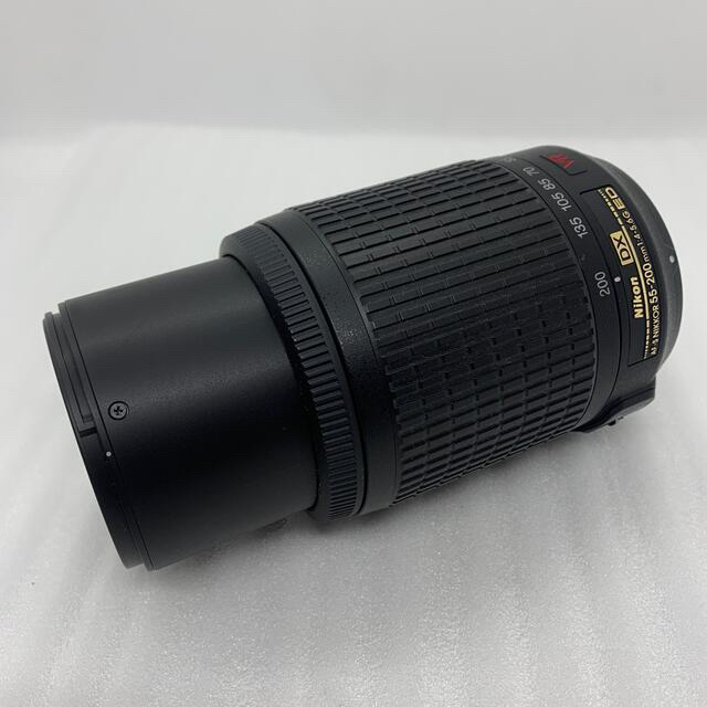 Nikon(ニコン)のNikon  AF-S DX VR Zoom Nikkor 55-200mm  スマホ/家電/カメラのカメラ(レンズ(ズーム))の商品写真