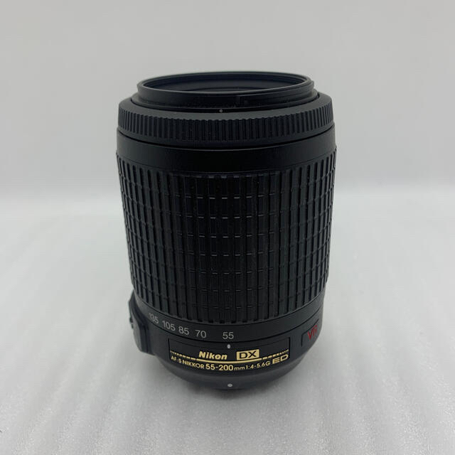 Nikon(ニコン)のNikon  AF-S DX VR Zoom Nikkor 55-200mm  スマホ/家電/カメラのカメラ(レンズ(ズーム))の商品写真