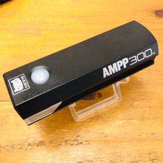 【ユーズド】キャットアイ　AMPP300 サイクルライト　自転車ライト(パーツ)