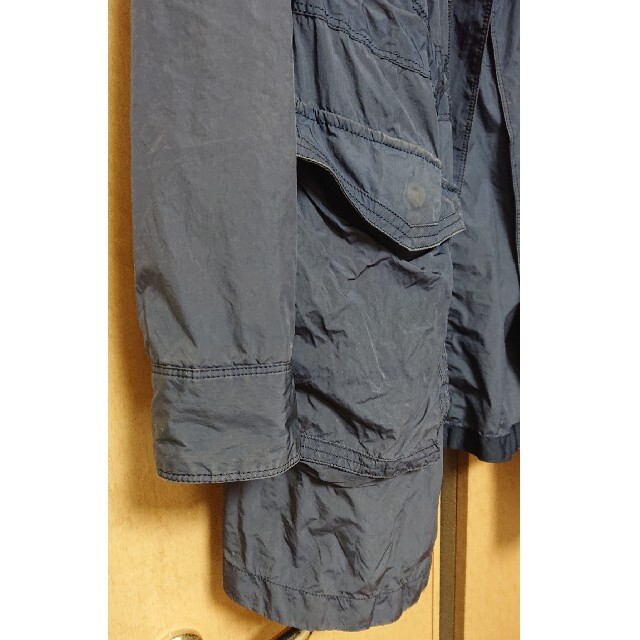 フード付きナイロンコート メンズのジャケット/アウター(ナイロンジャケット)の商品写真